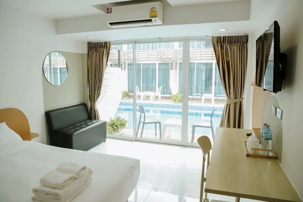 บรรยากาศห้อง Deluxe Pool Access